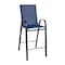 Flash Furniture 4PK Navy Outdoor Barstools with Flex Material 4-JJ-092H-NV-GG - alternate 5
